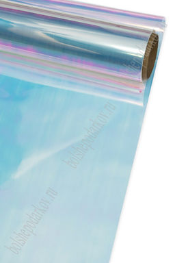 Пленка для цветов в рулоне 56 см*10 ярд (SF-7888) голографик