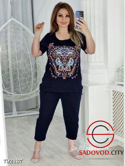 пижама женская с принтом