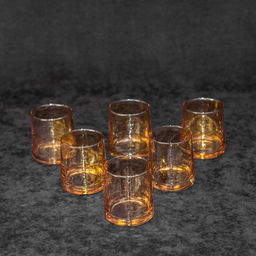 Набор кувшин 1,95 л + 6 низких стаканов 270 мл из цв.стекла в упак., арт. 008THJ/TH DM