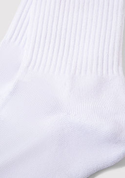 Beyaz Soket Corap - Mavi фото 2