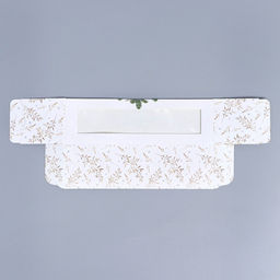 Цена за 5 шт. Коробка для макарун «С Новым годом» 18×5.5×5.5 см