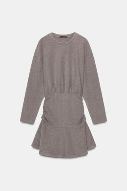 SOFT CUMMERBUND SWEATSHIRT DRESS - Zara фото 5