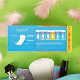 Женские ежедневные прокладки Милана Ultra Soft эконом, 40 шт./уп.  фото 3