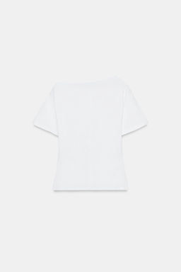 HEAVY COTTON SHORT SLEEVE T-SHIRT - Zara фото 7
