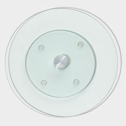 Подставка для торта вращающаяся Доляна, d=32 см, стекло