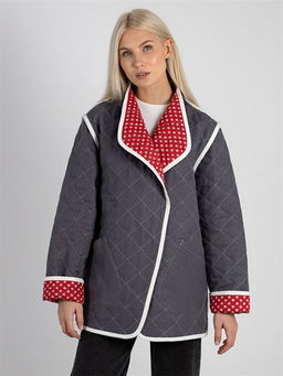 Жакет лен 100%, хлопок 100%, льняной утеплитель 100%