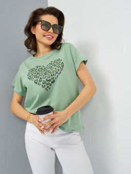 Футболка женская _ 12722/Heart