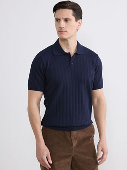 Polo Yaka Erkek Triko Kazak