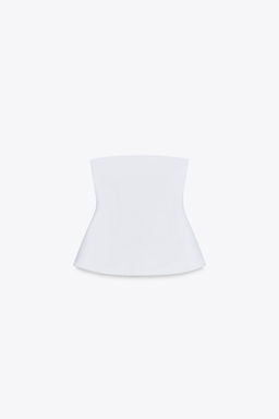 INTERLOCK BANDEAU TOP - Zara фото 23