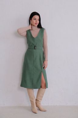 Сарафан базовый с разрезом - Martichelli фото 42