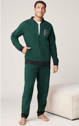 Мужской флисовый домашний костюм LIVERGY