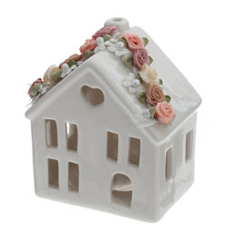 Фигурка декоративная "Дом" (подсветка, 3xLR44 н/п), L8,5 W6,5 H10 см