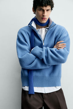 BOXY FIT TEXTURED JUMPER - Zara фото 7