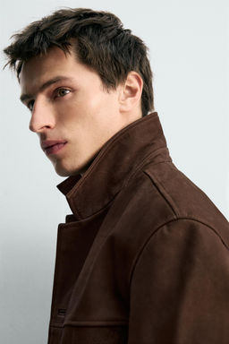 LIMITED EDITION LEATHER JACKET - Zara фото 6