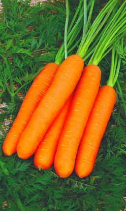 Морковь РАХАТ ЛУКУМ (ГЕЛЬ ДРАЖЕ) Лучший десертный сорт! Суперхранение! Незаменима для детей и взрослых!