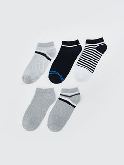 ?izgili Erkek ?ocuk Patik ?orap 5li