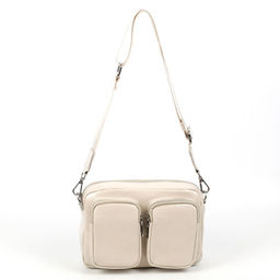 Женская кожаная сумка через плечо с объемными карманами 0117-14 - Cidirro фото 3