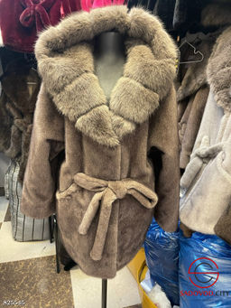 Шуба женская из искусственного меха