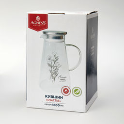 КУВШИН СЧАСТЬЕ 1,8 МЛ - Agness фото 2
