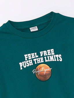 Rahat Kal?p Bisiklet Yaka K?sa Kollu Erkek ?ocuk Ti??rt - Waikiki фото 2