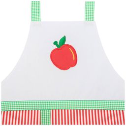 ФАРТУК МАЛЕНЬКИЙ ДЕКОРАТИВНЫЙ ФРУКТОВЫЙ САД ,БЕЛЫЙ\КРАСНЫЙ, 100 - Lefard фото 4