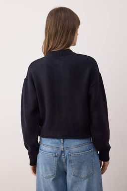 TRENDYOLMILLA Siyah-Antrasit Yumusak Dokulu 2li Paket Triko H?rka TWOAW25HI00352  фото 17