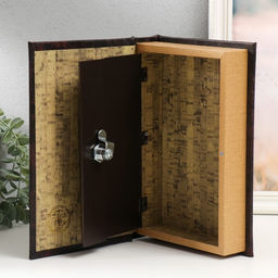 Шкатулка книга-сейф «Триумф победы», дерево, 26×17×5 см