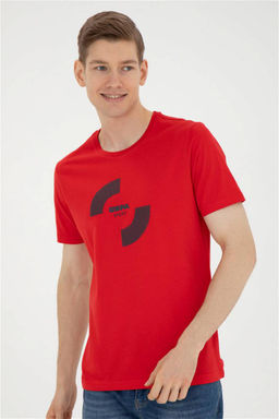 Мужская красная футболка - U.s. polo assn фото 3