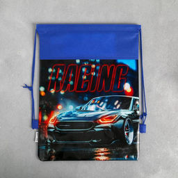 Сумка для обуви Racing, размер 41х30х0,5 см - Artfox фото 5