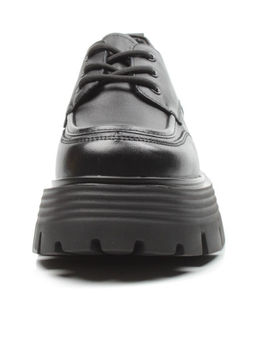 03-5931 BLACK Полуботинки женские (натуральная кожа)