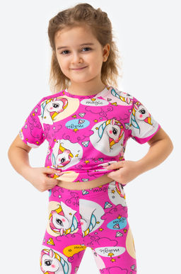 Летний костюм для девочки из бамбука Happyfox