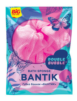 BIG CITY губка банная "Бантик" (1шт)