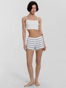 Шорты домашние женские в полоску