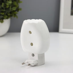 Светильник «Лисичка» 1×7 Вт Е11 белый 6×7×12 см