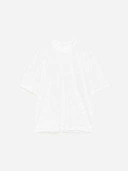 Camiseta de lino oversized