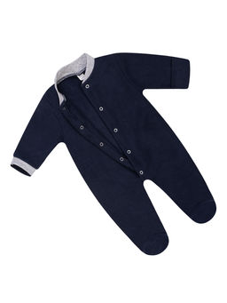 Комбинезон ясельный флисовый темносиний