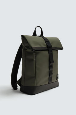 Рюкзак Zara Mochila Tecnica Engomada хаки