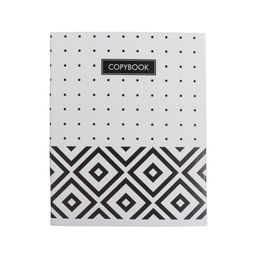 Цена за 5 шт. Тетрадь 48 листов в клетку, Calligrata «ЧБ. Геометрия», МИКС