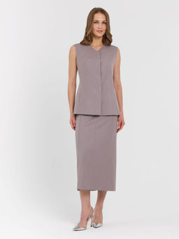 Жилет в полоску