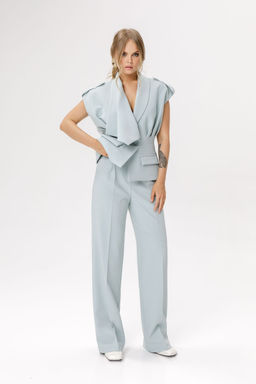 Брюки Pirs 5825 серо-мятный