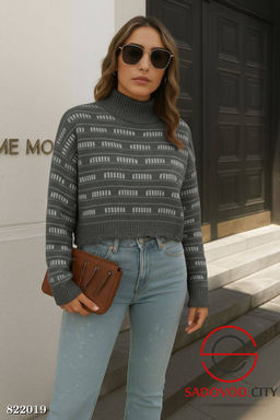 Свитер женский с рисунком