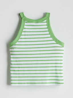 Halter Yaka K?z ?ocuk Crop Atlet