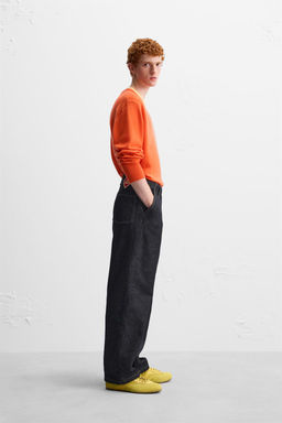 COLOUR BLOCK WOOL SWEATER X HARRY LAMBERT - Zara фото 13