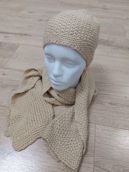 Комплект (шапка + шарф)