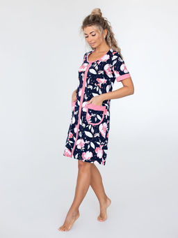 Халат женский, модель 124,трикотаж (Цветение) - Ивановотекстиль фото 3