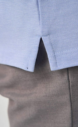 Поло F511-07-105 l.blue - Fine joyce фото 4