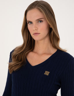Lacivert Ex. Slim Fit Basic Kazak - Pierre cardin фото 2