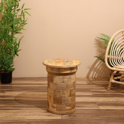 Столик кофейный, 38×38×45 см, манговое дерево