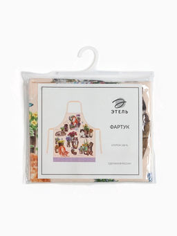 Фартук Этель Уютные коты 60х70 см, 100% хл, саржа 190 г/м2  фото 19