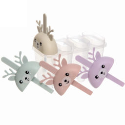 Цена за 2 шт. Форма для приготовления мороженого "Олененок" 4шт